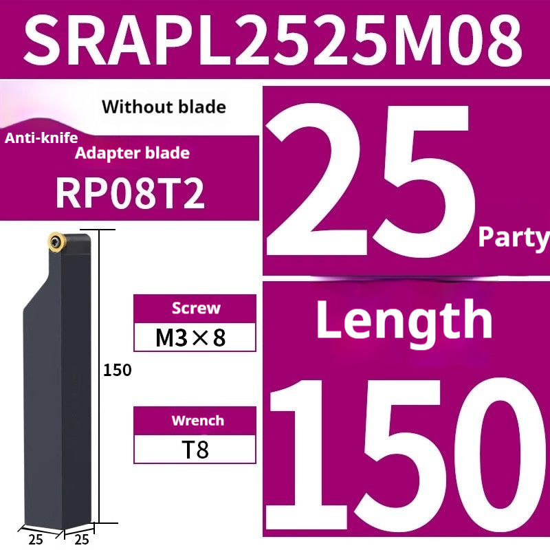 2018-CNC lathe round turning tool holder SRAPR2020K10T3 need to be equipped with RP10T3 type insert Shandong Denso Pricision Tools Co.,Ltd.